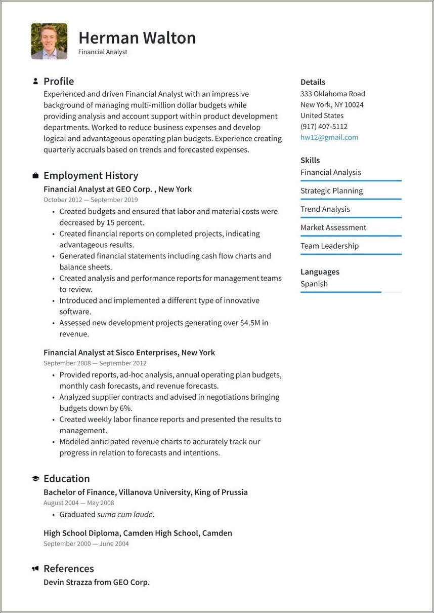 Online Resume And Job Description Tracker