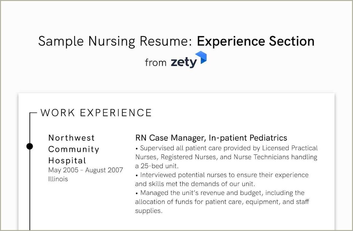 Other Skills In Resume 0 Nursing