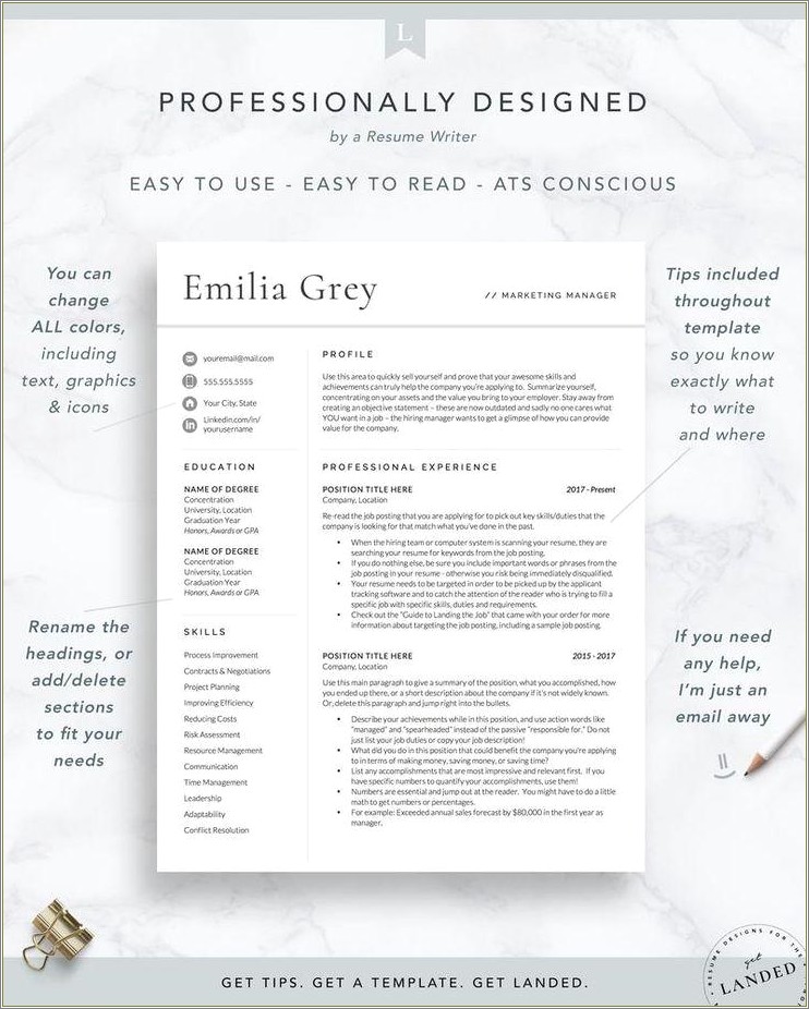 Pages To Make A Free Work Resume