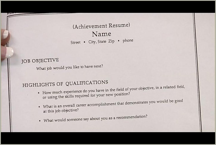 Part Time Job Resume For Teens