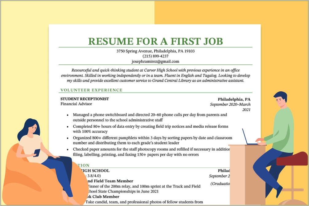 Part Time Job Resume Objective Statement