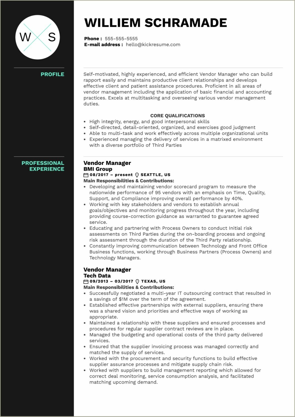 Performing Arts Center Manager Resume Objective Examples