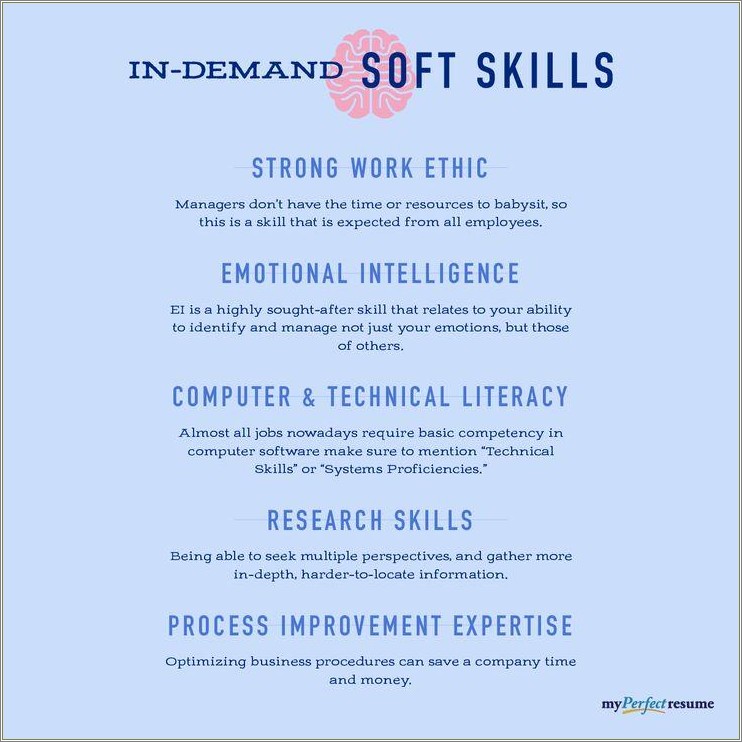 Personal Skills To Mention In Resume