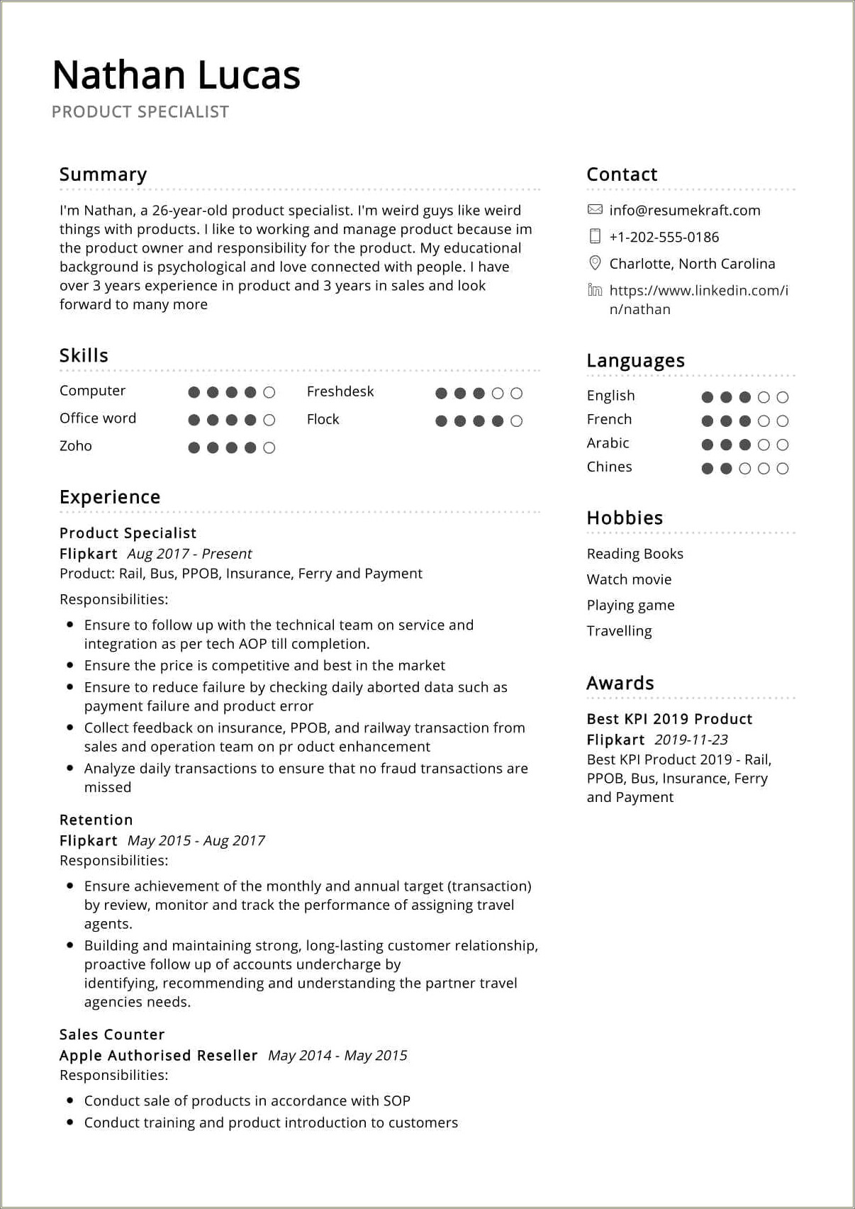 Presentation Production Specialist Resume No Experience