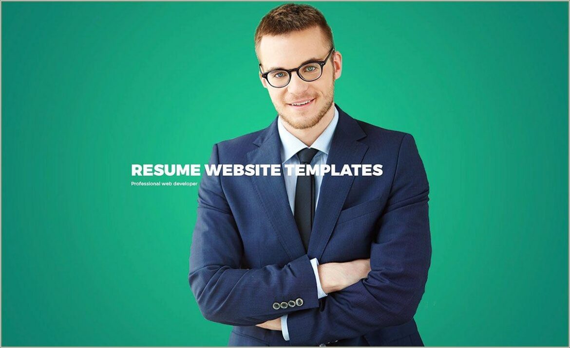 Professional Cv Resume Html Template Download