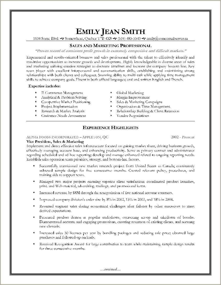 Professional Resume And Cover Letter Services Toronto