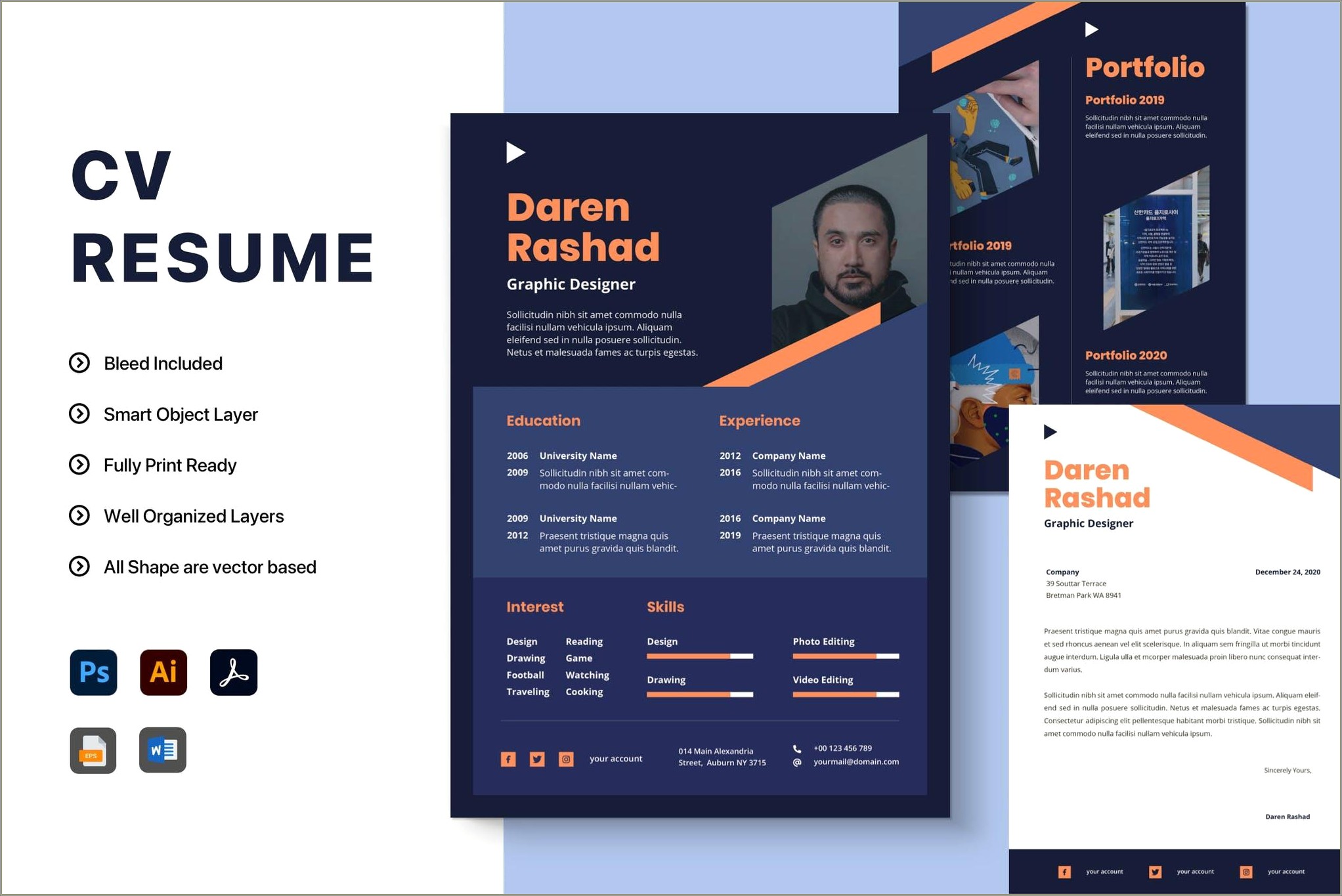 Professional Resume Template No Login Required