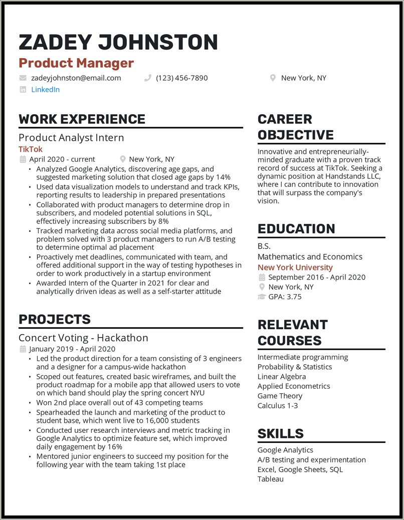 Professional Skills List For Management Resume