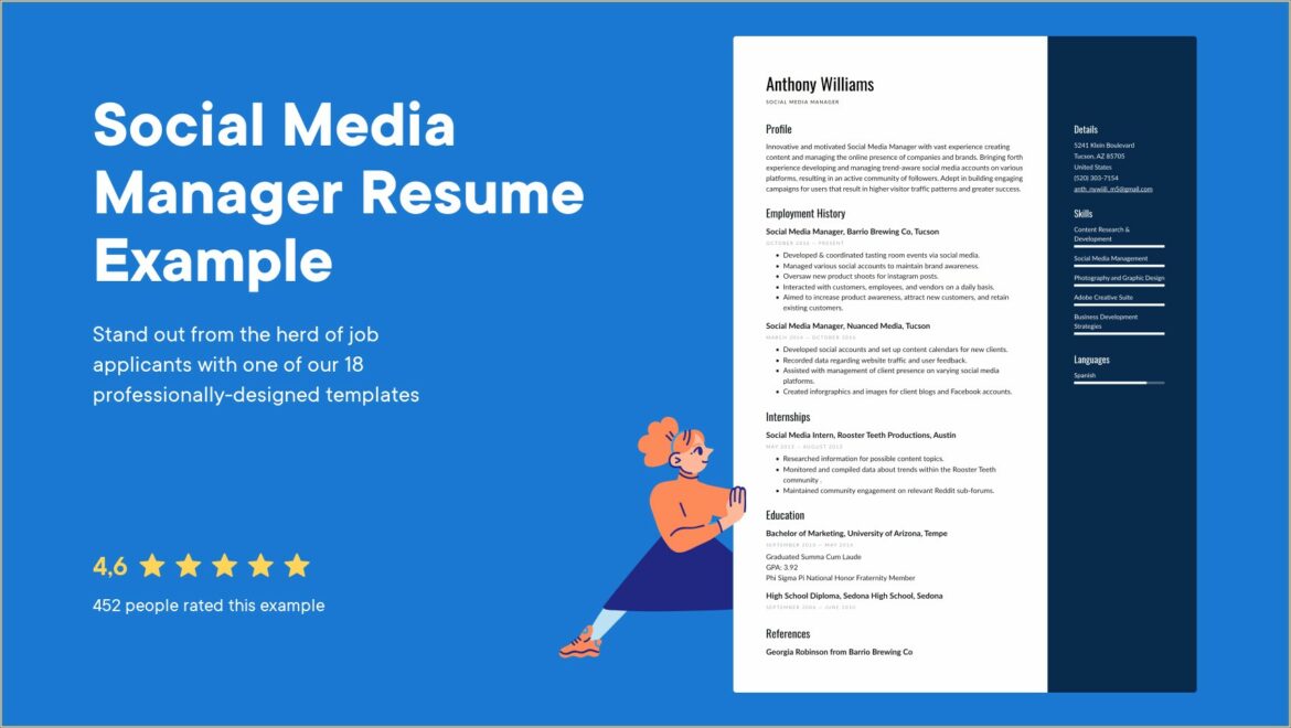 Professional Summary For Resume Media Official