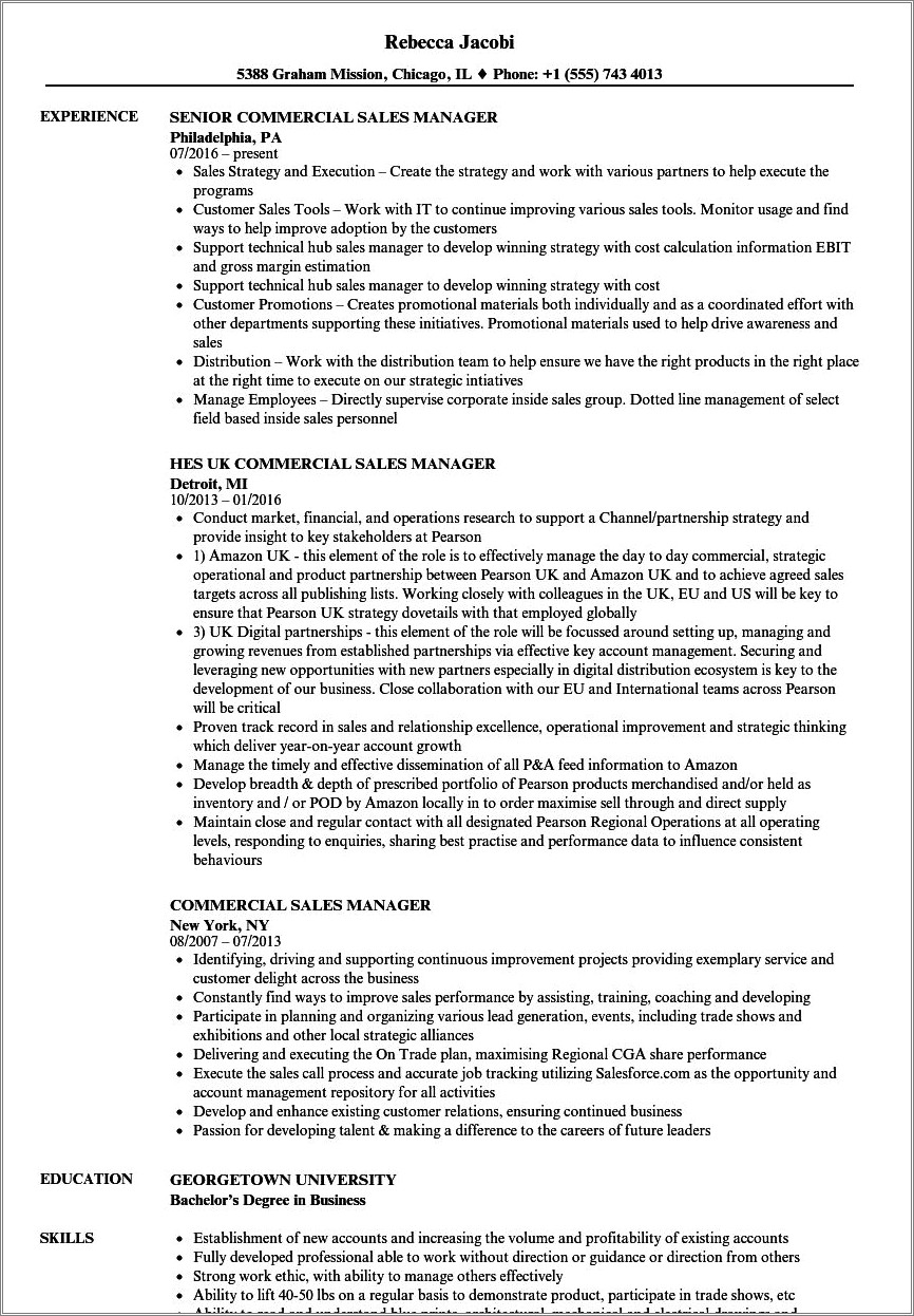 Professional Summary Resume Sample General Manager Tire Shop