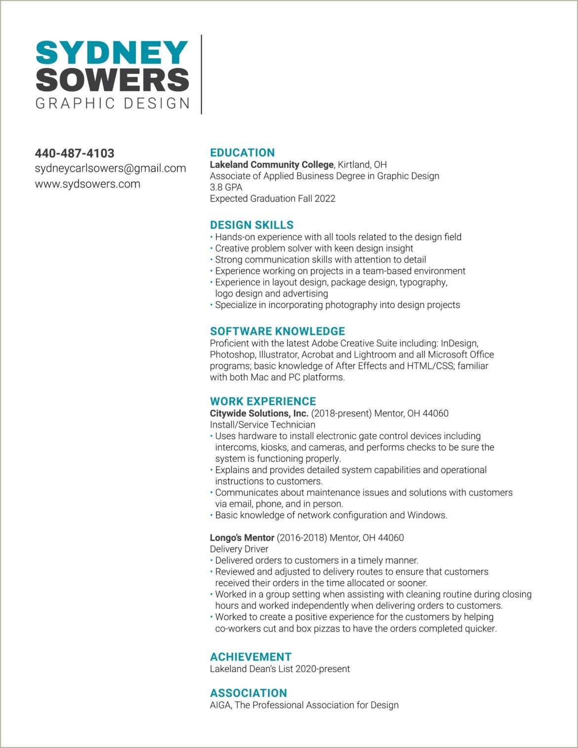 Proficient In Hands On Work Resume