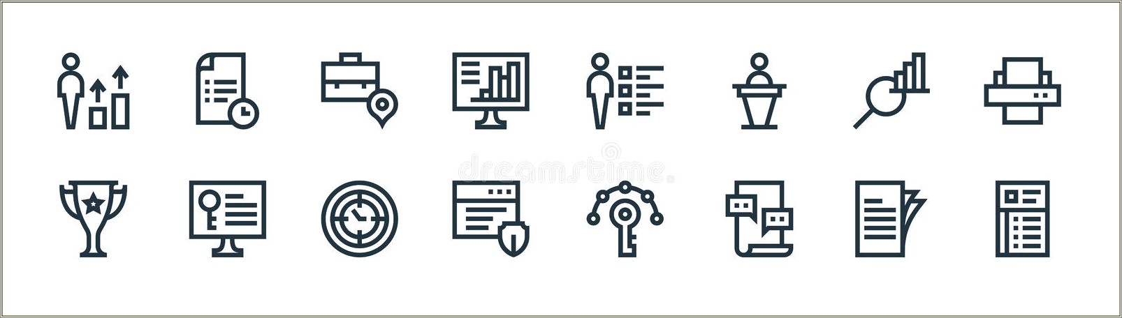 Profissional Summary Skills Symbols For Resume