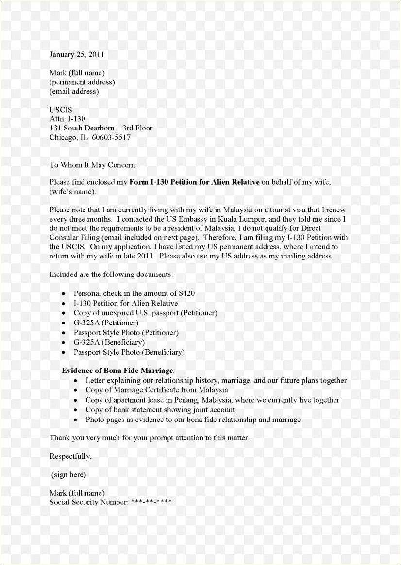 Proof Of Employment Request Sample Resume