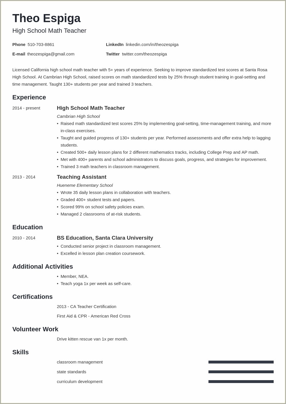 Put Currently Attending University On Resume