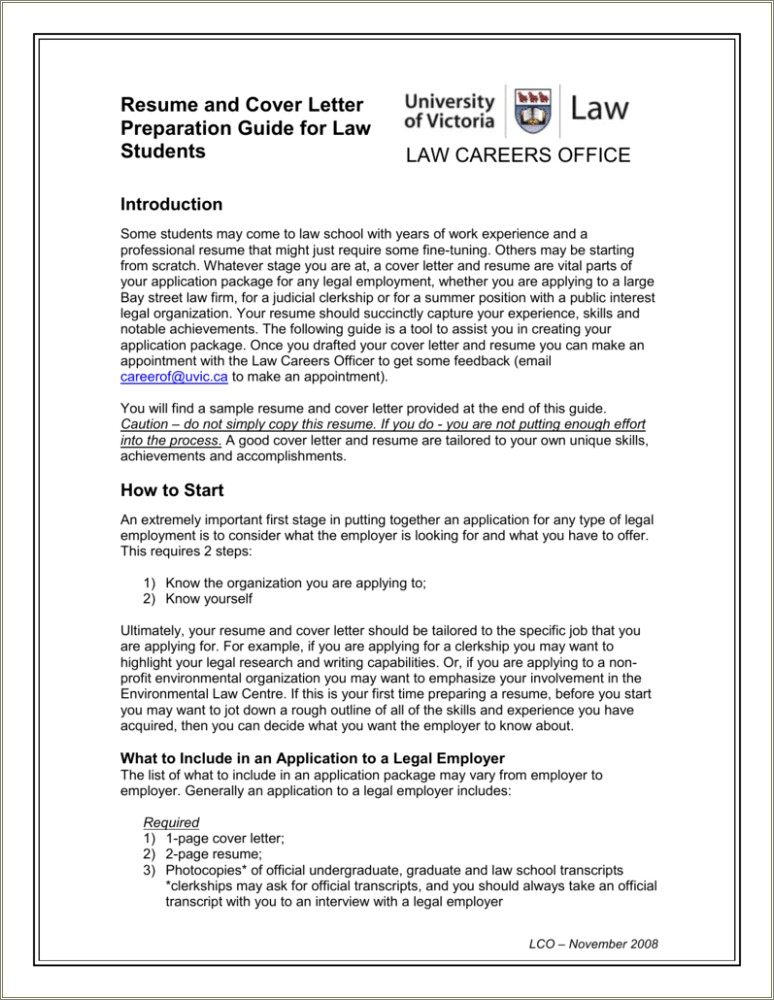 Put Lsat On Law School Resume