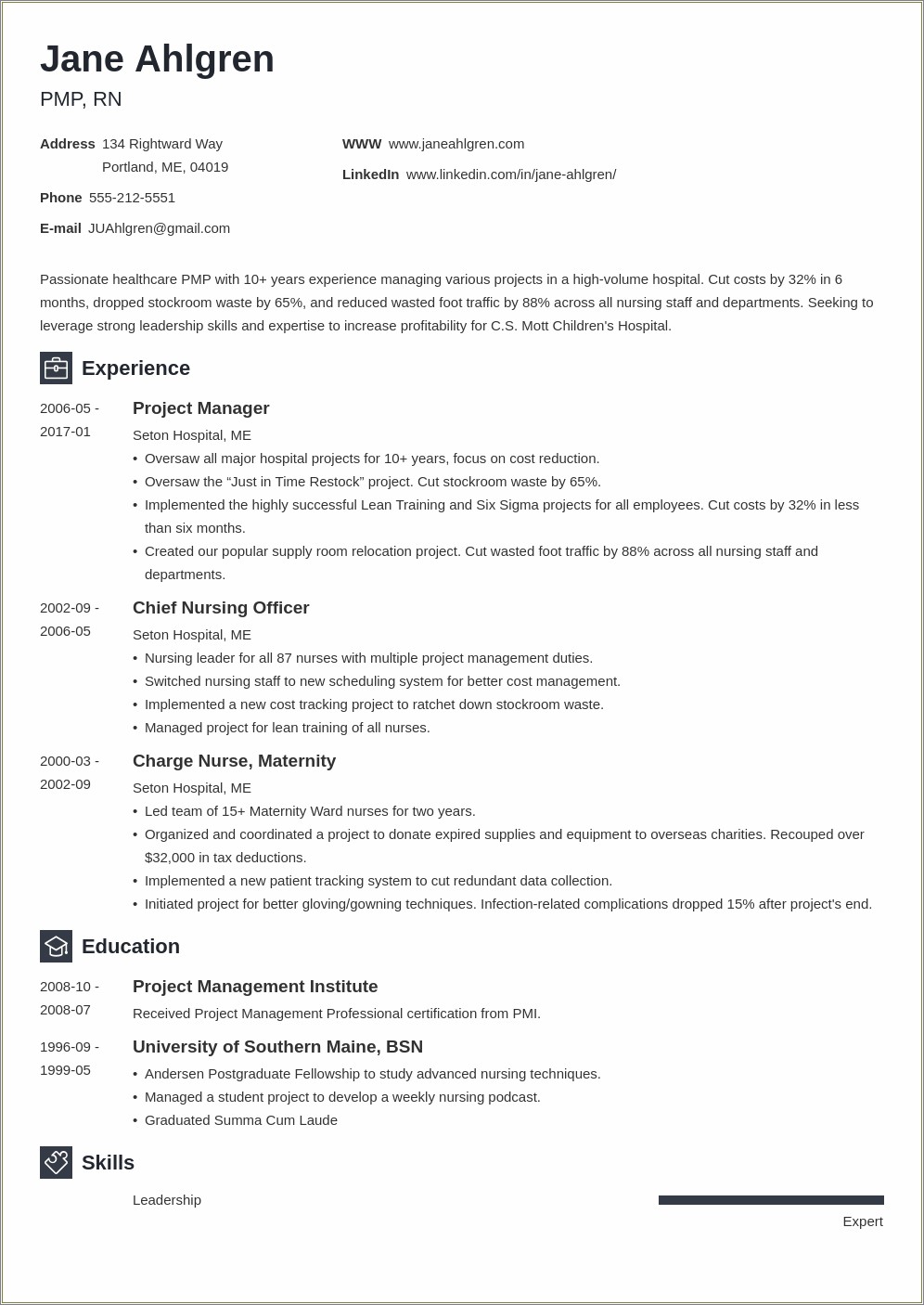 Put Requirements Small White Text Resume