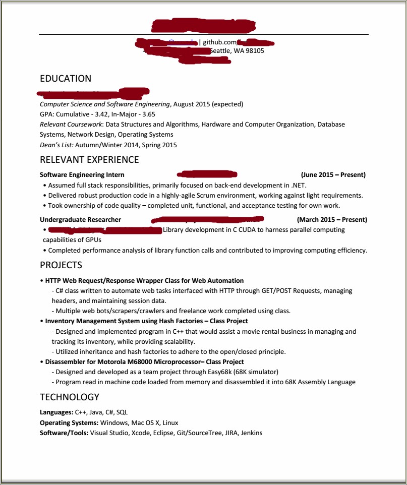 Putting A Patent On A Resume