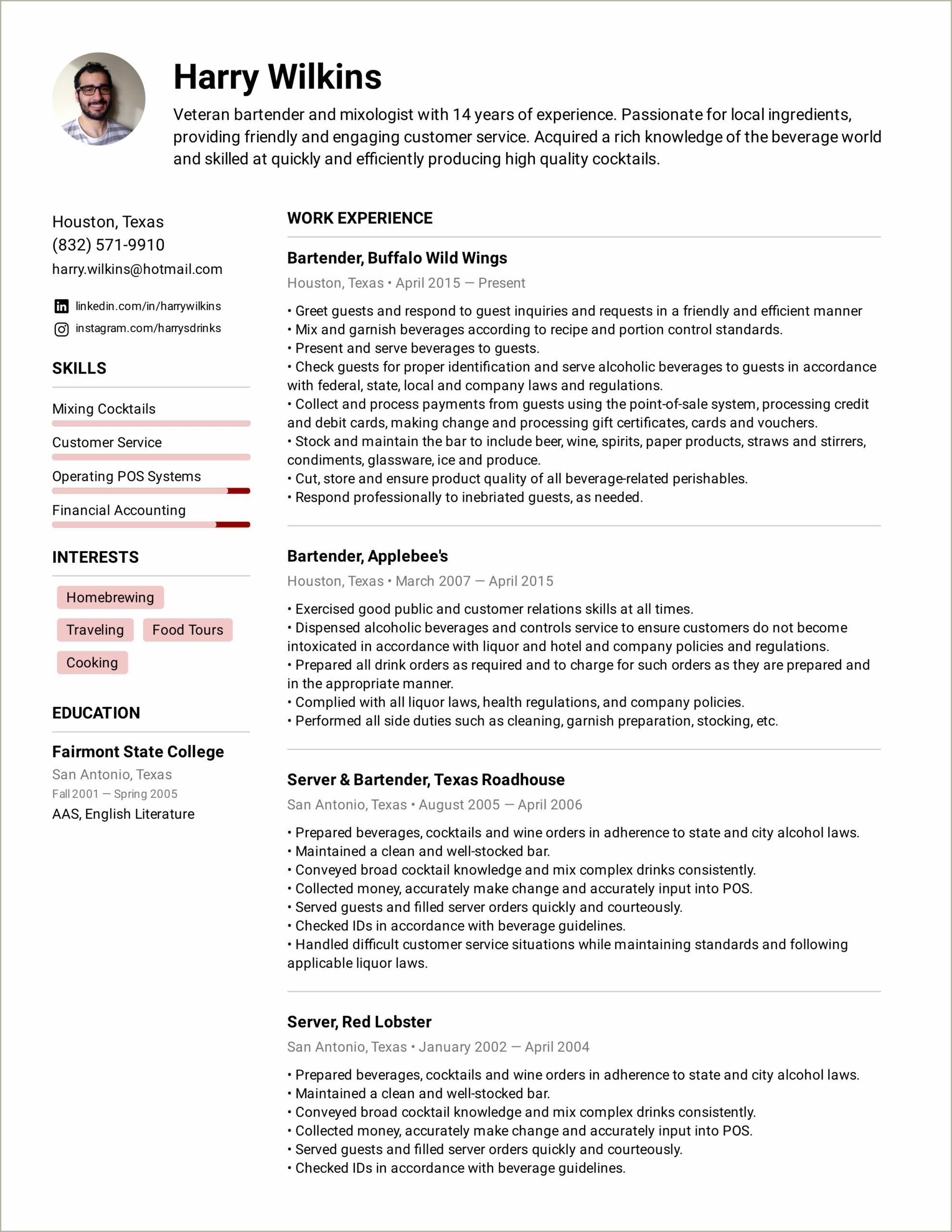 Putting A Summary On A Resume
