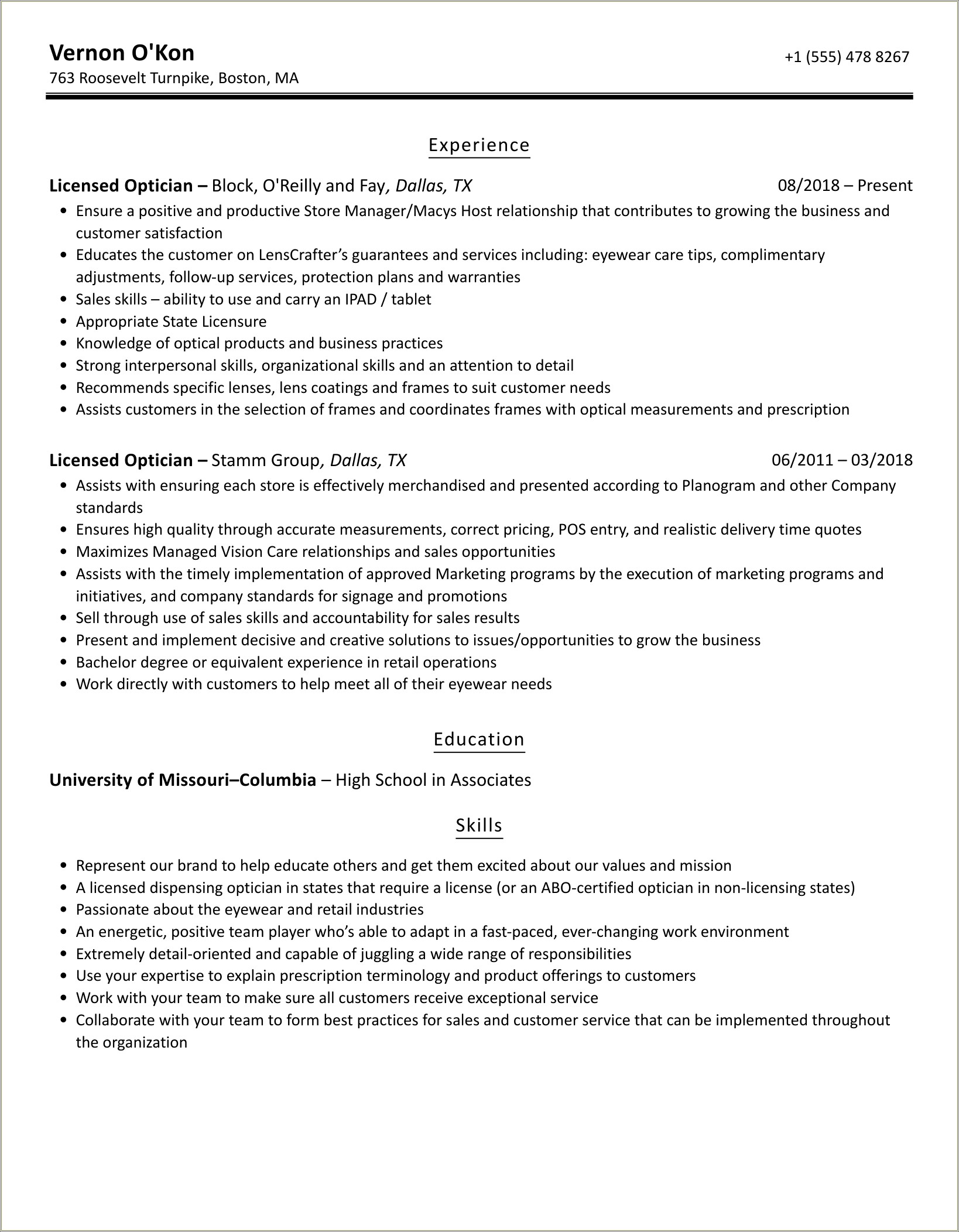 Putting High School Activities On Resume Reddit