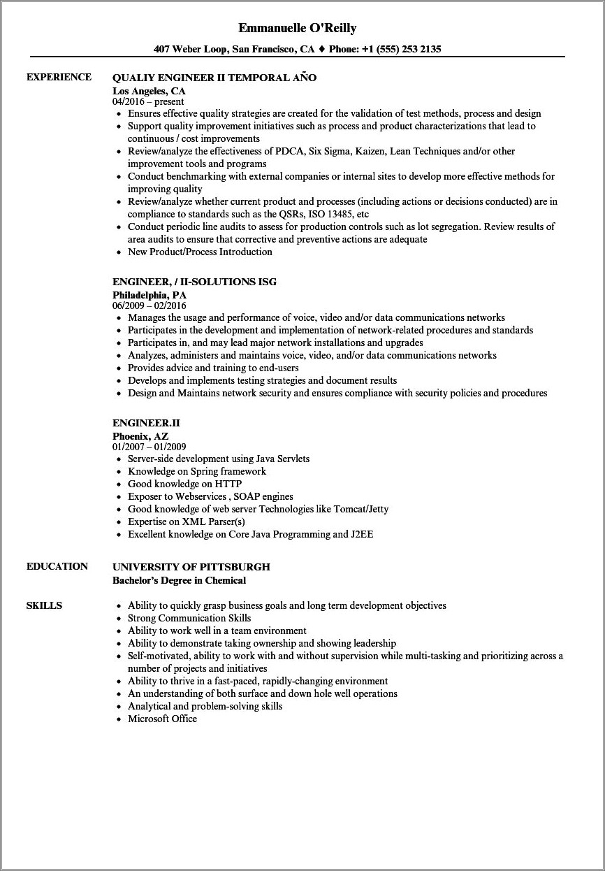 Putting Knowledgable And Proficient On Resume