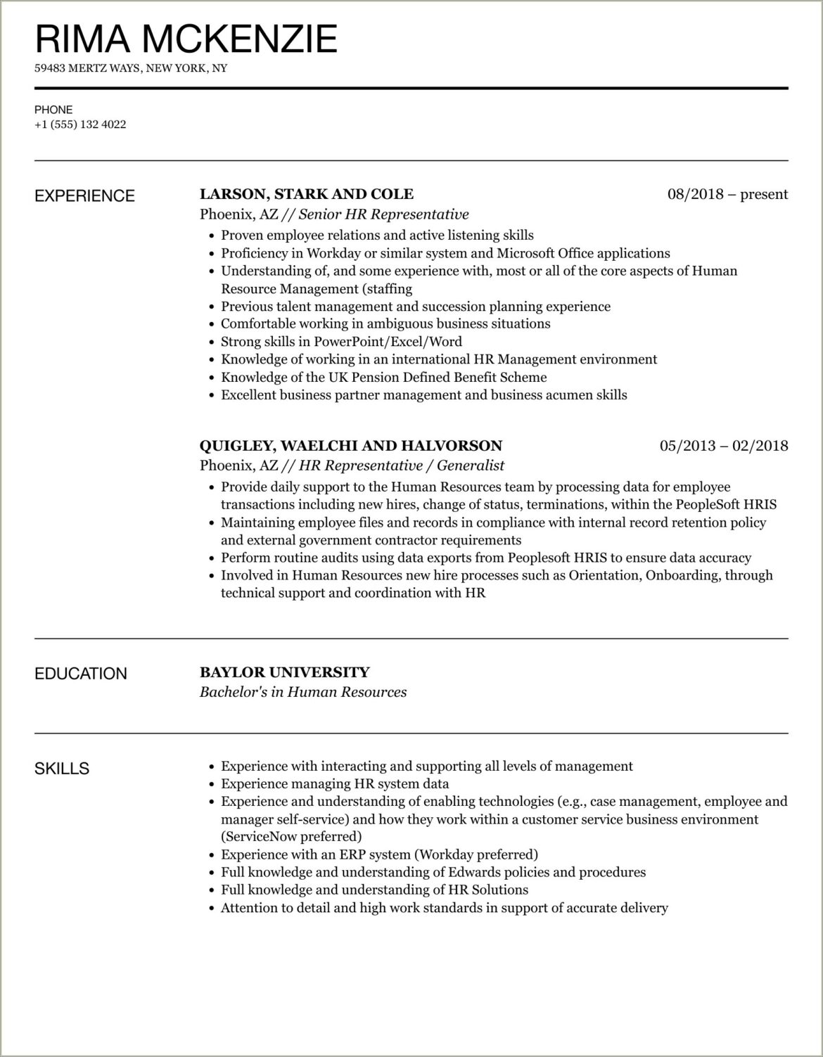 Putting Medical Board Resource Representative On Resume