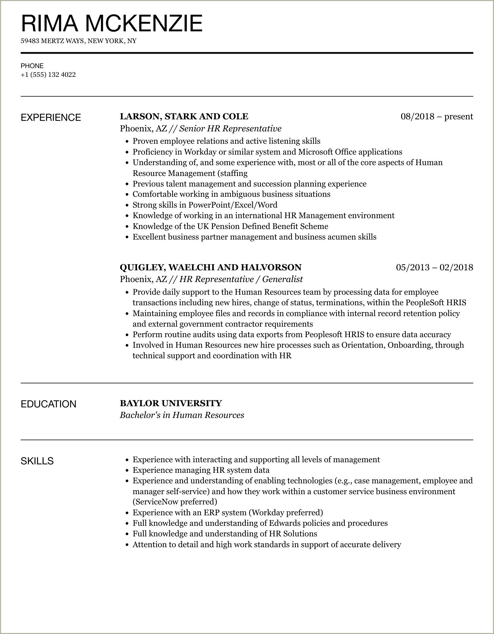 Putting Medical Board Resource Representative On Resume