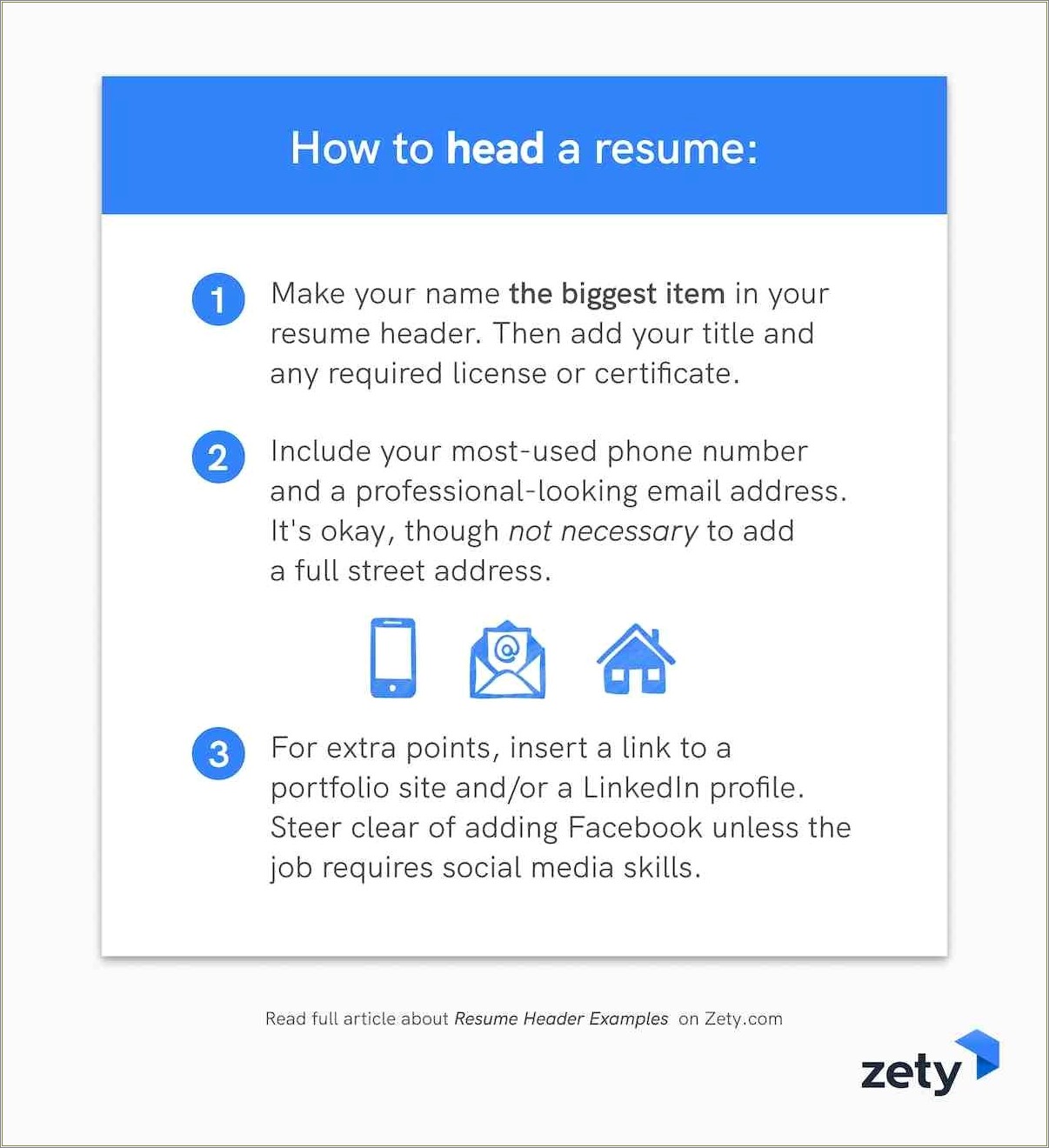 Putting Social Media Links On A Resume