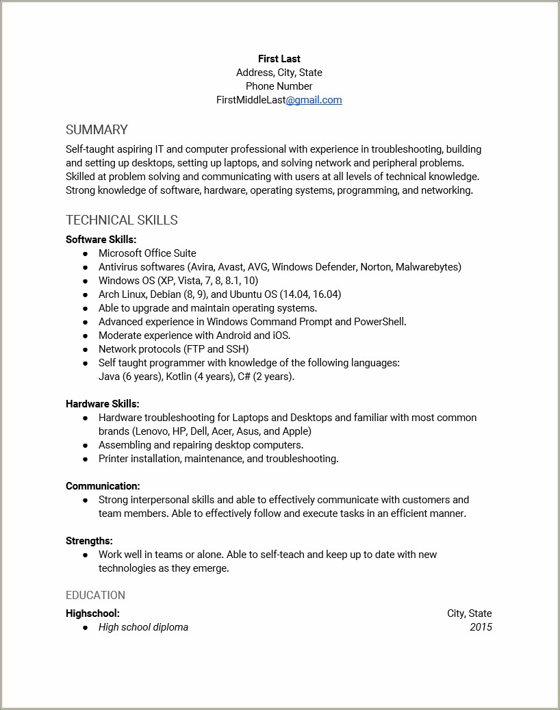 Putting Upcoming Opportunities On A Resume
