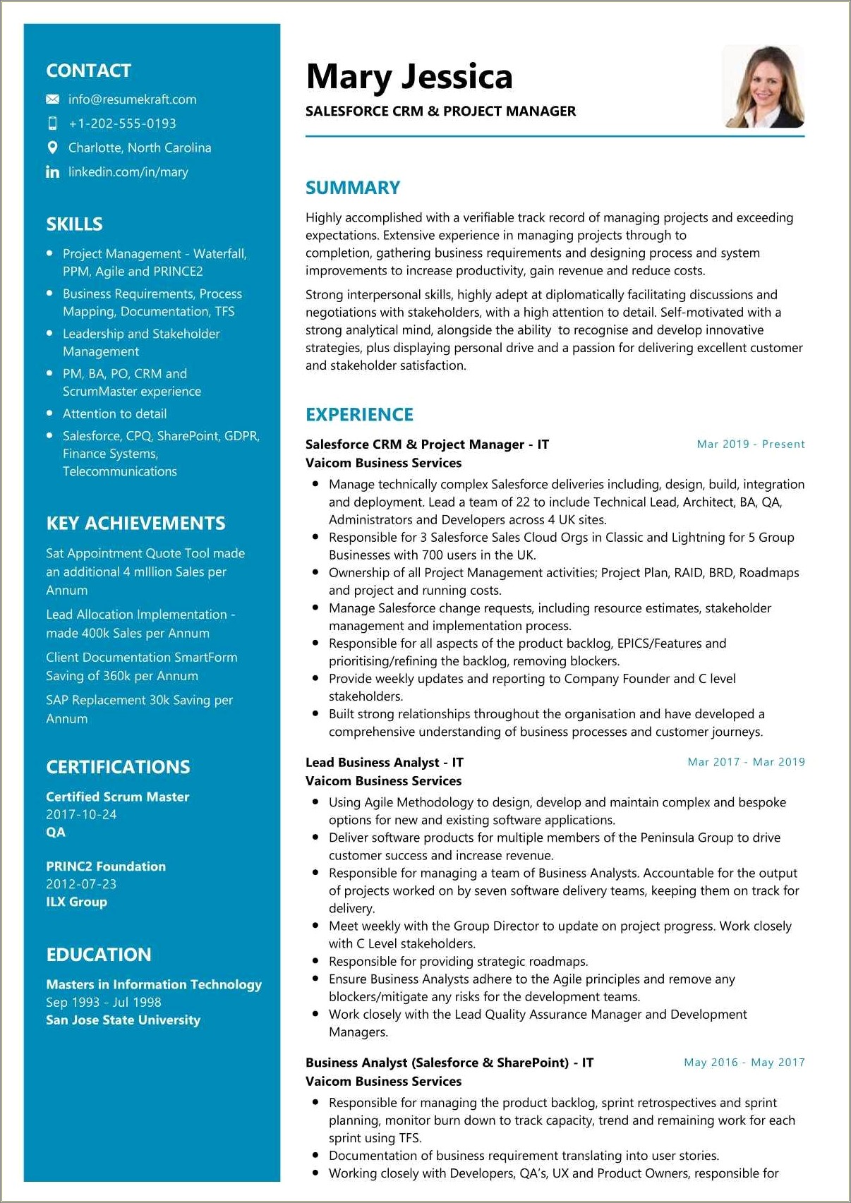 Qa With Current Energy Experience Resume