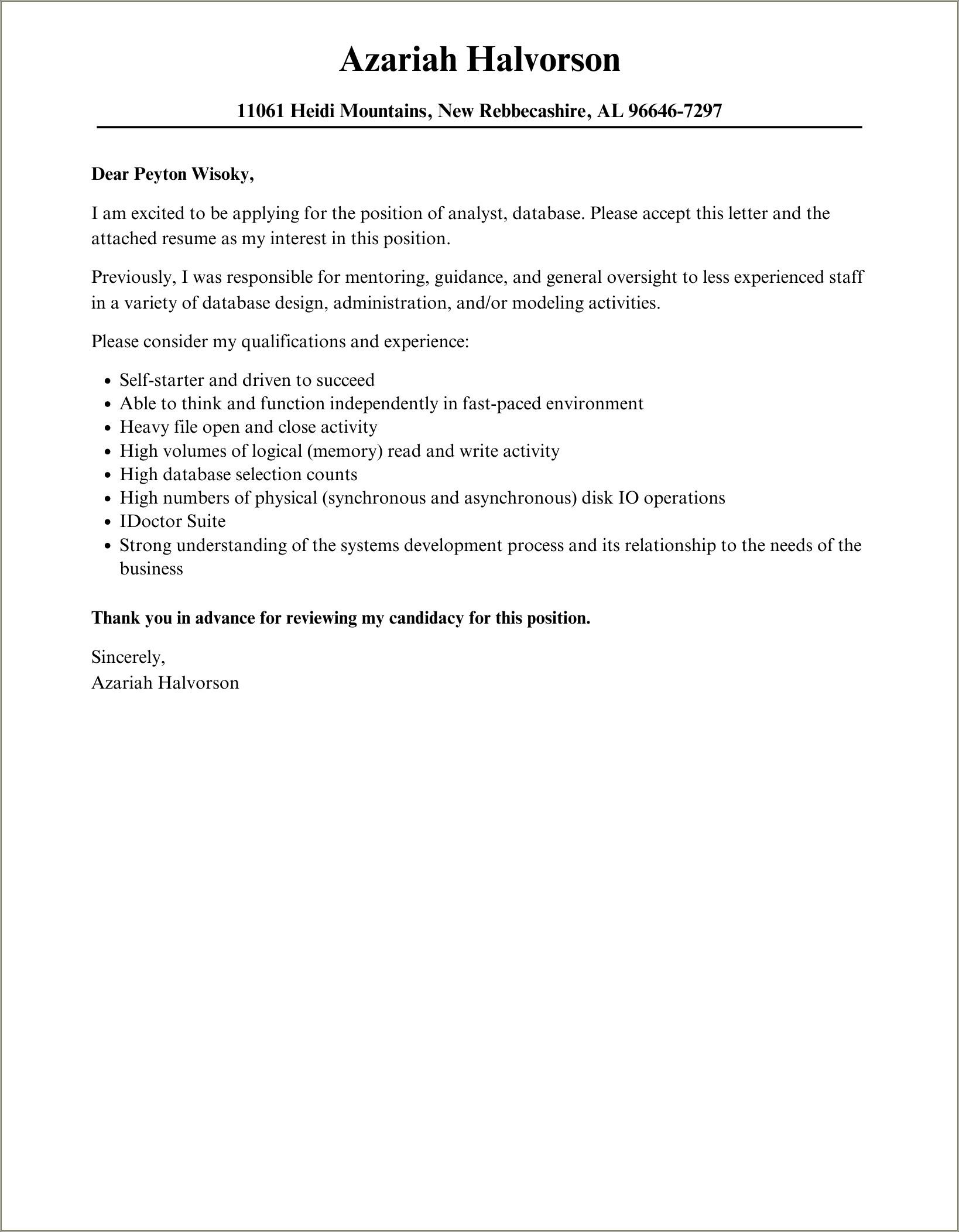 Read Write Think Resume Cover Letter