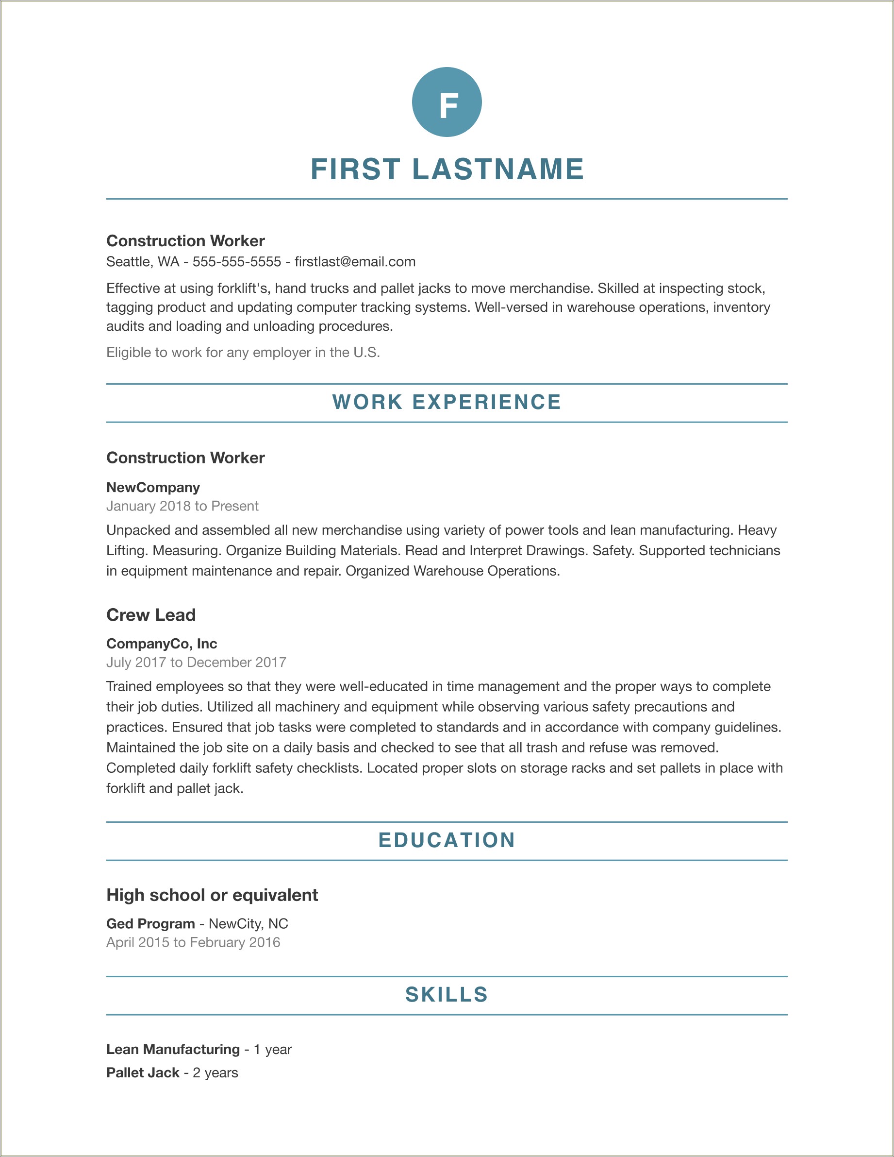 Ready To Create My Free Resume