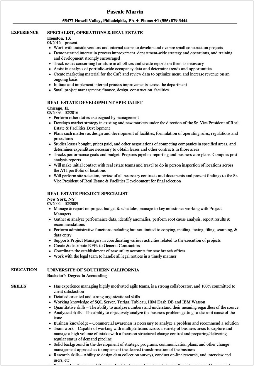 Real Estate Paralegal Resume Cover Letter