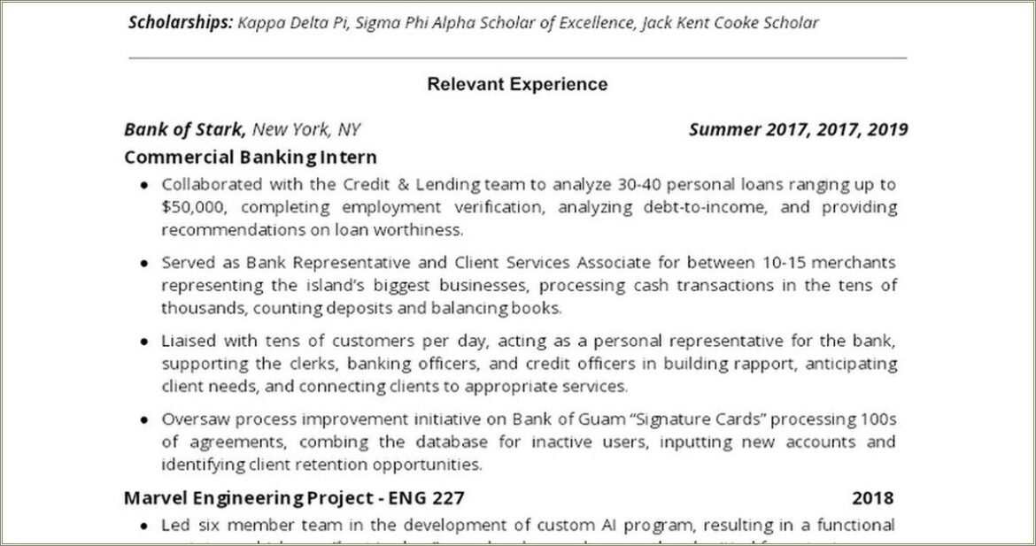 Reddit Best Resume For College Grad