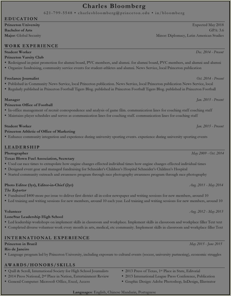 Reddit Using Resume Templates In Word