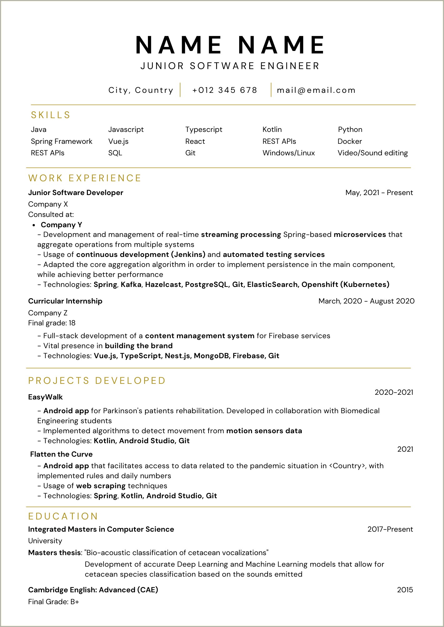 Reddit.com Resume No Work Experience