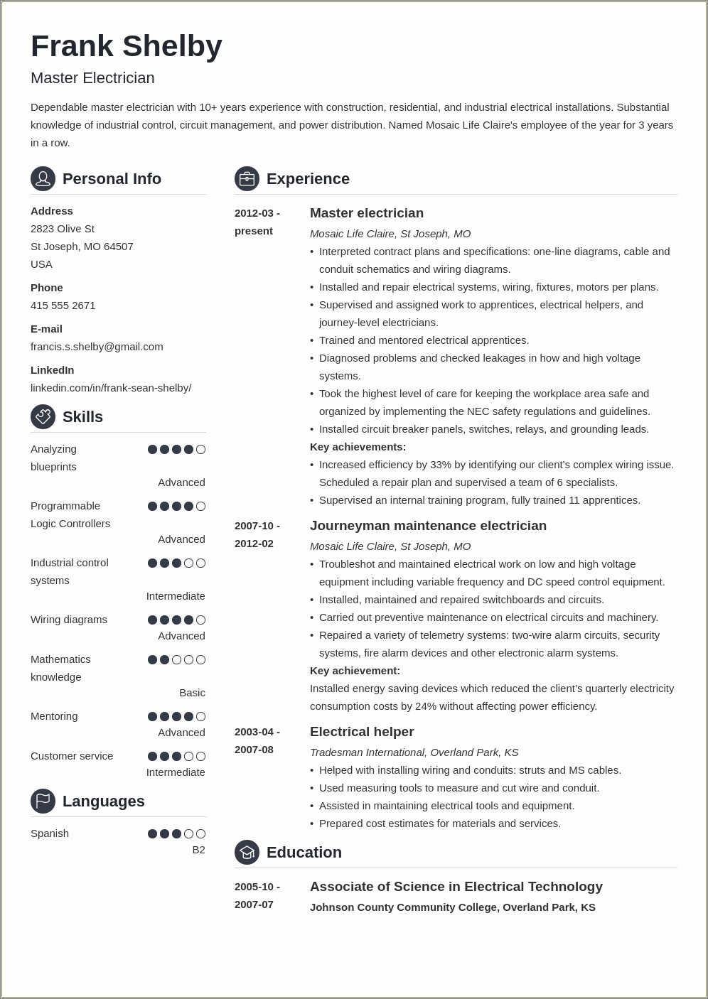 Resume Action Words For Working Together