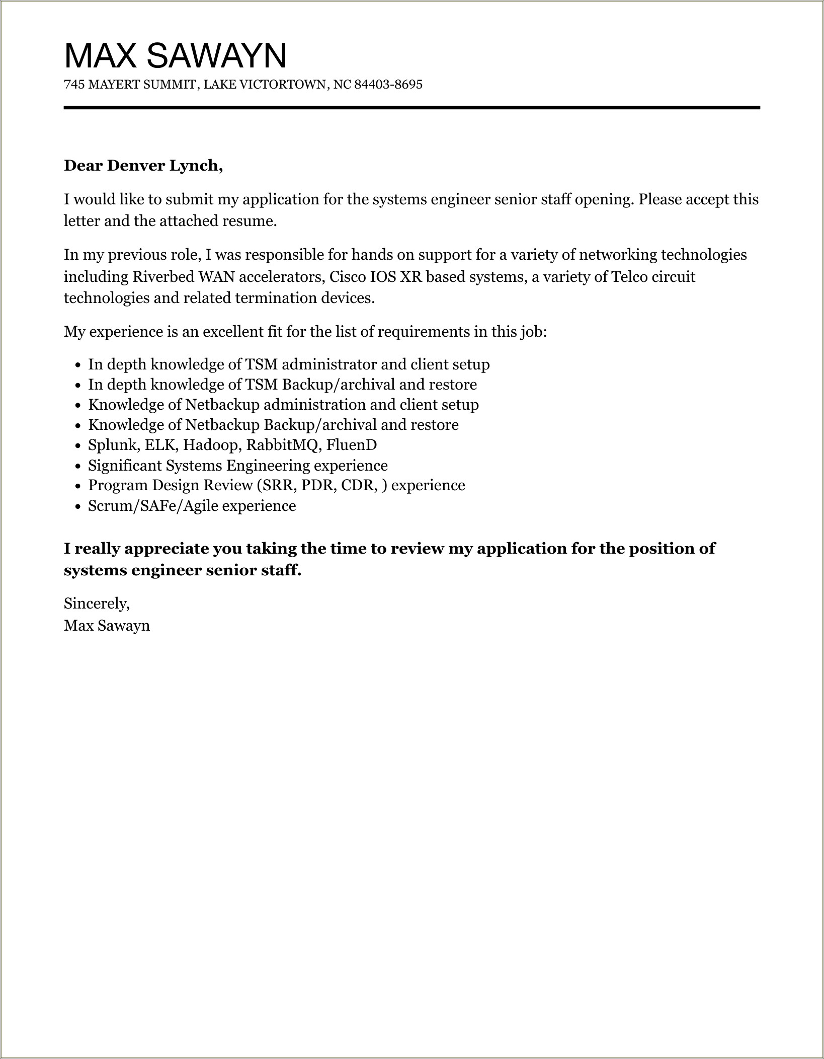 Resume And Cover Letter Sample For Archiving Staff