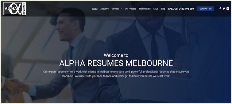 Resume And Cover Letter Services Melbourne