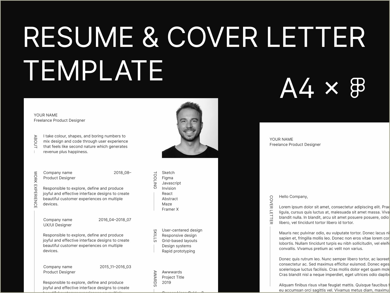 Resume And Cover Letter Templates 2019