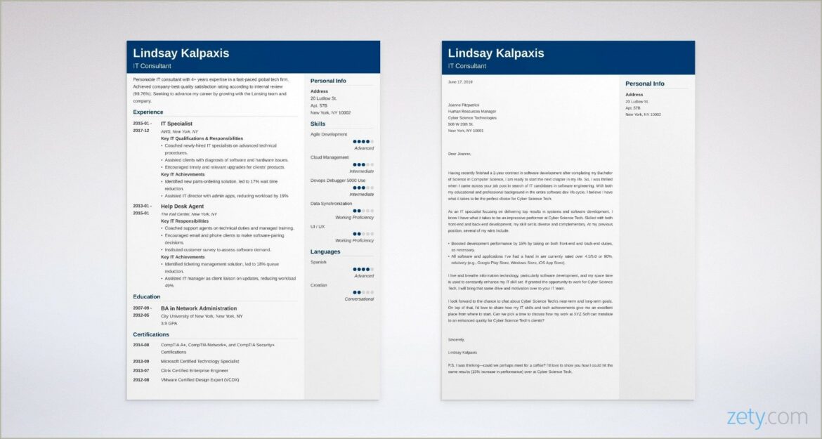 Resume And Cover Letter Writing Course