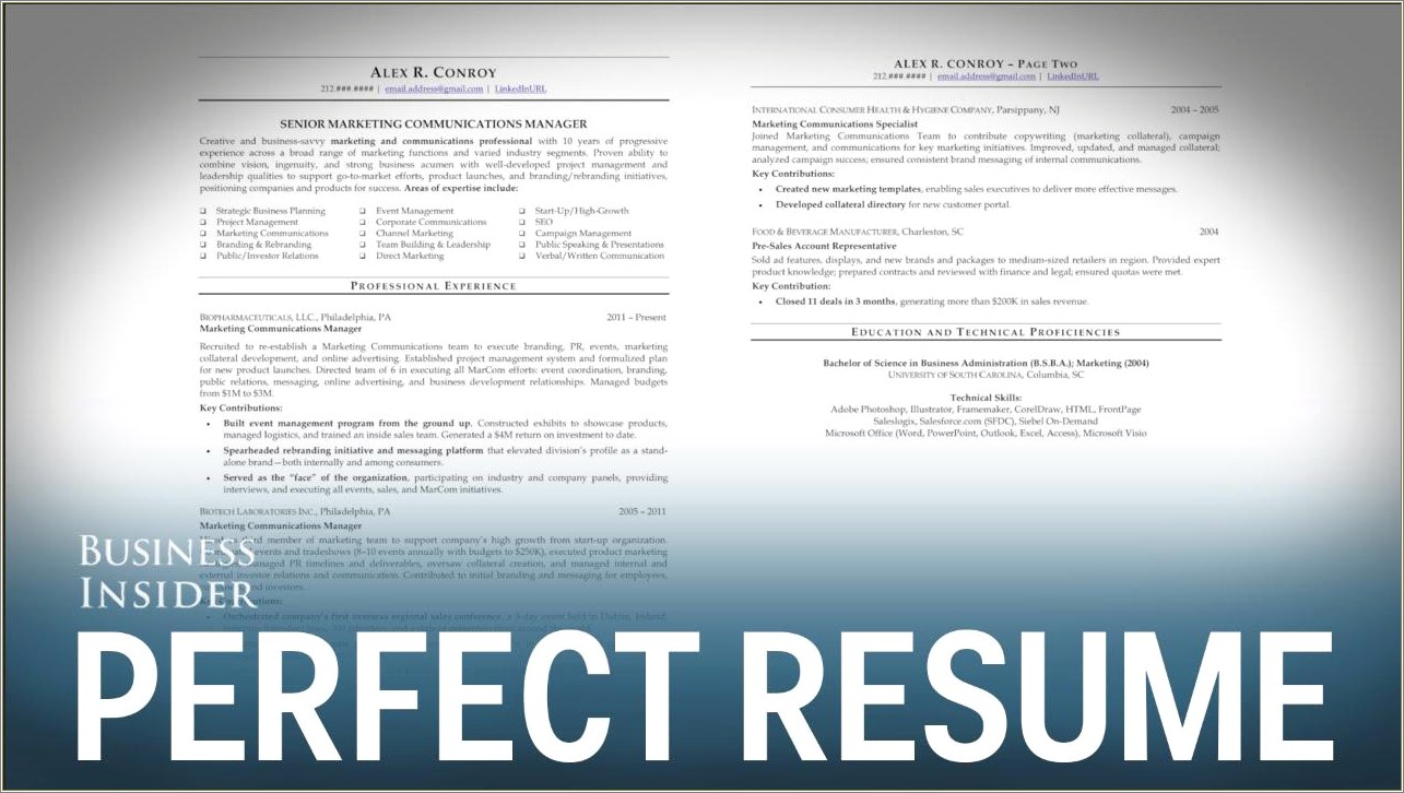 Resume And Cover Letter Writing Services Columbia Sc