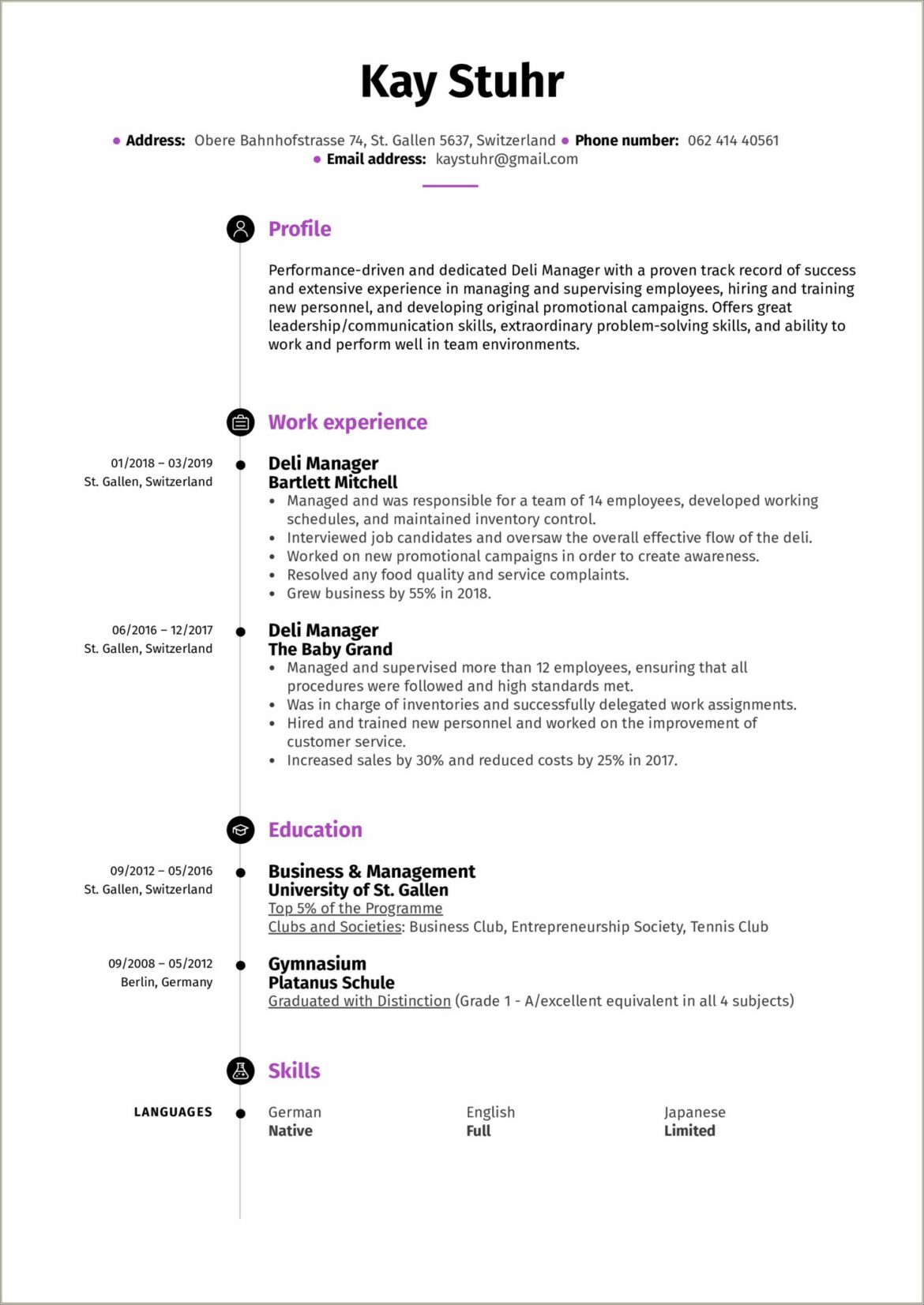 Resume Assistant Manager Skills Walmart Job Description