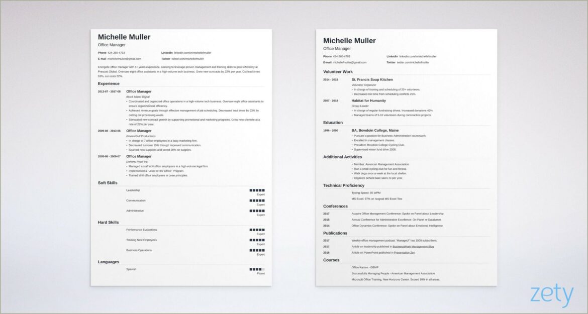 Resume Continuing Experience On Next Page