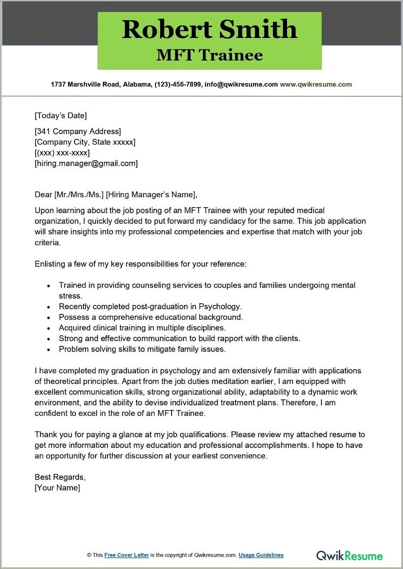 Resume Cover Letter Sample Child Care Traineeship