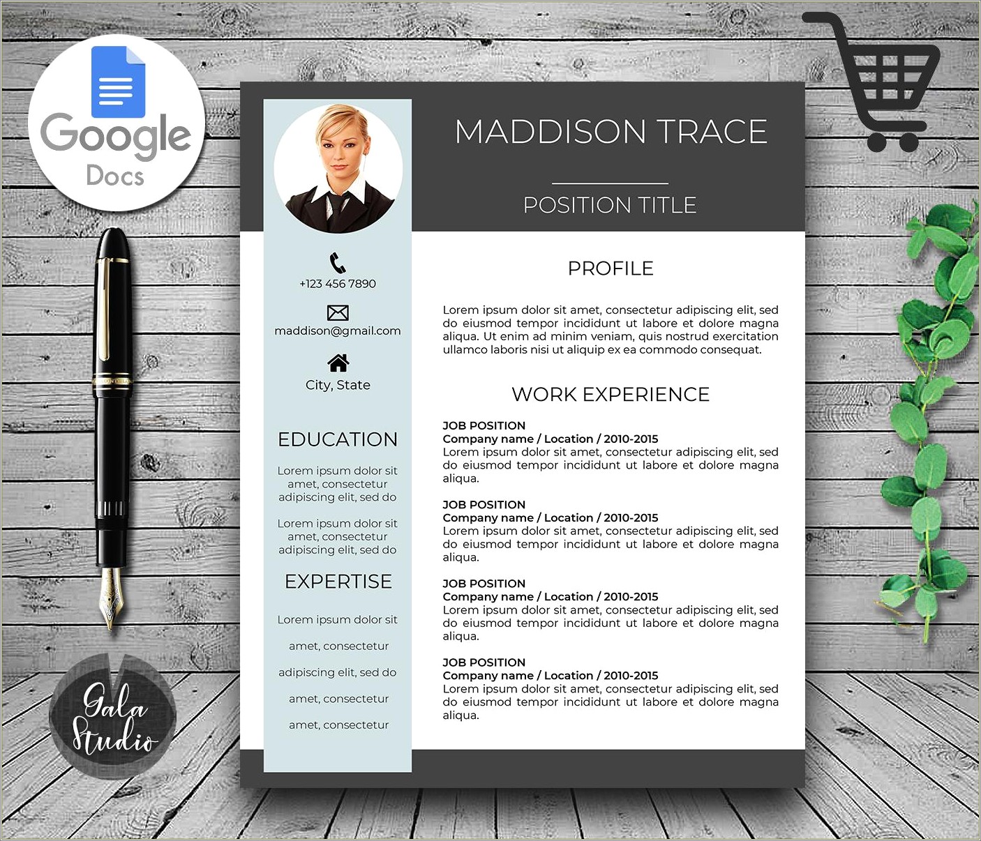 Resume Cover Letter Template Google Docs