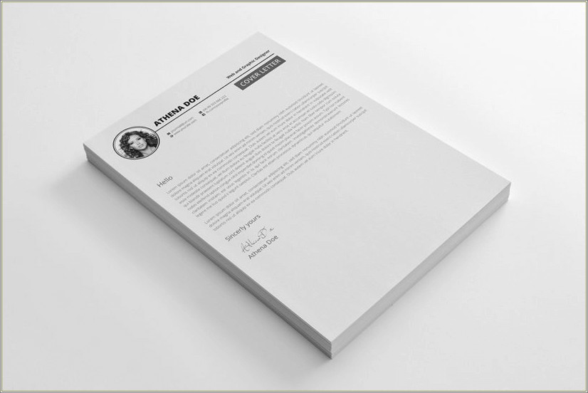 Resume Cover Page Example Free For Mri Repair