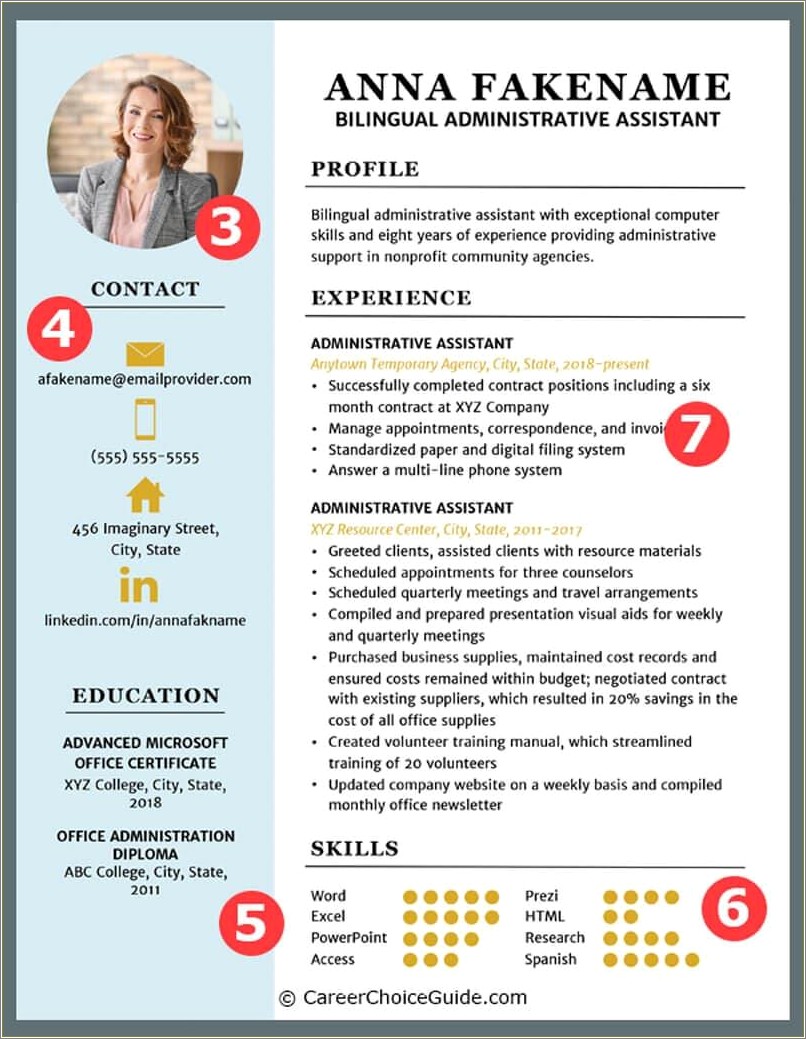 Resume Design For Lots Of Experience