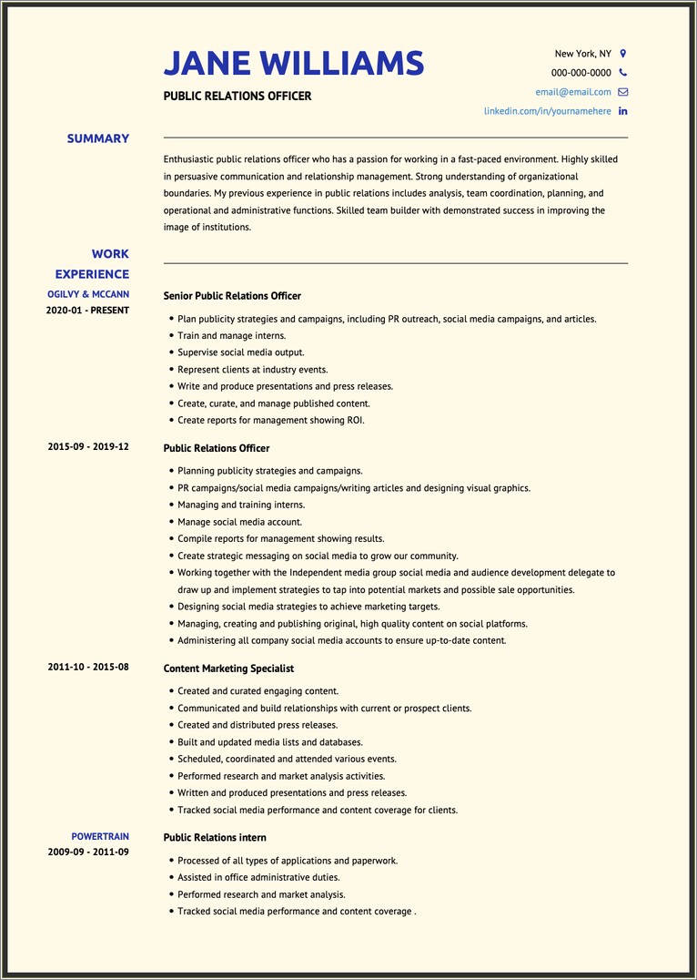 Resume Email While Currently Employed Example