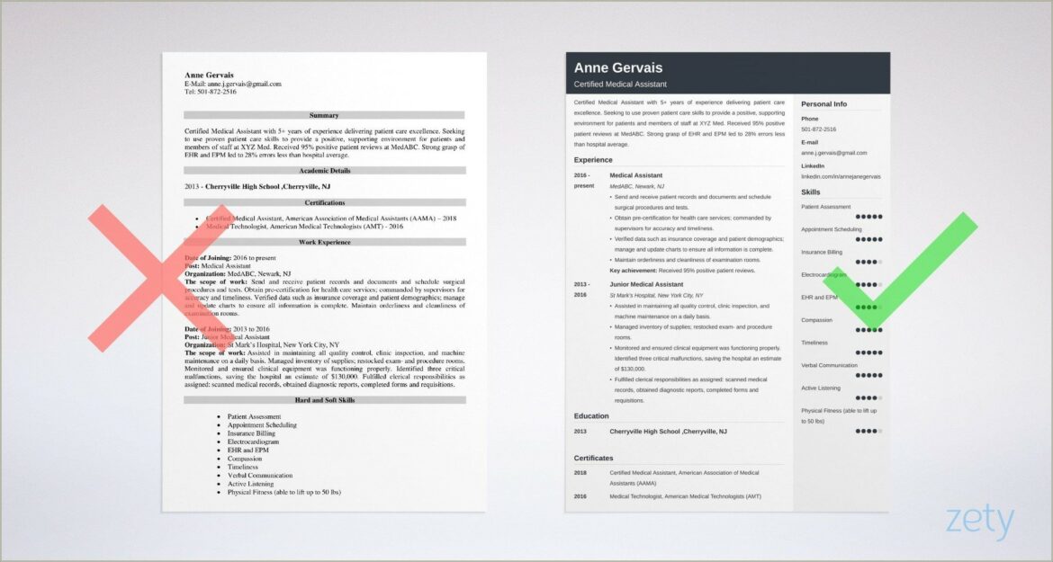 Resume Example For Home Inspector Job