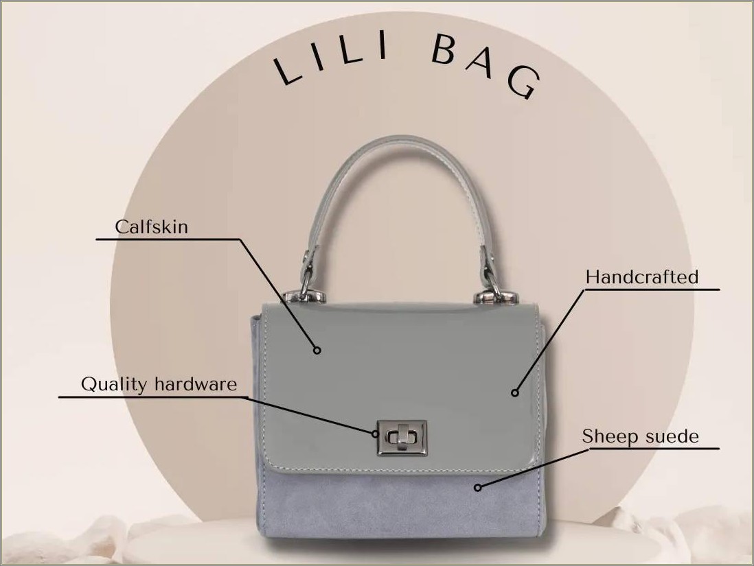 Resume Example Hight End Hand Bags Sales